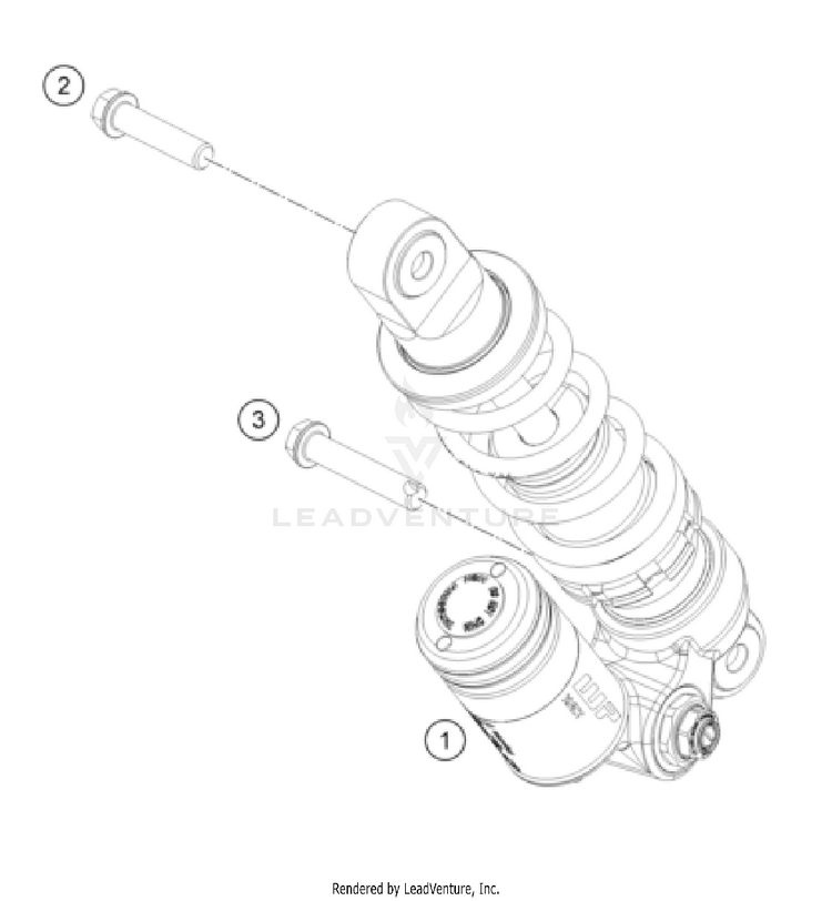 Shock Absorber TC 50 EU CHASSIS - 2024 Schematic