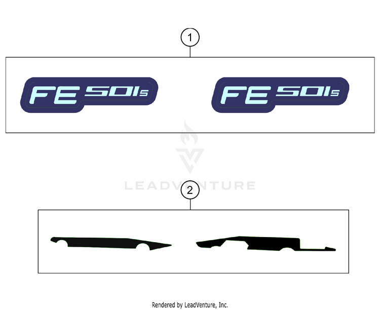 Decal FE 501s CHASSIS - 2021 Schematic
