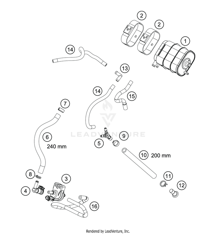 Evaporative Canister Schematic