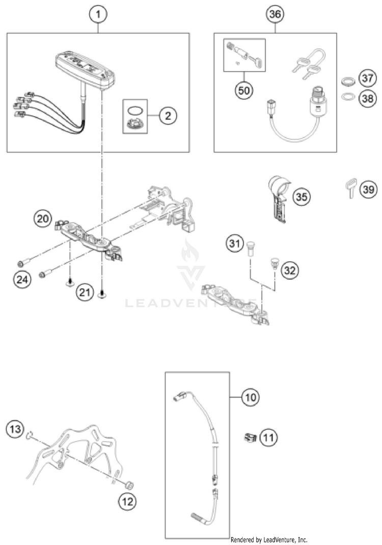 Instruments / Lock System Schematic