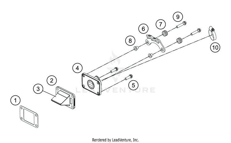 Reed Valve Case TC 50 ENGINE - 2020 Schematic