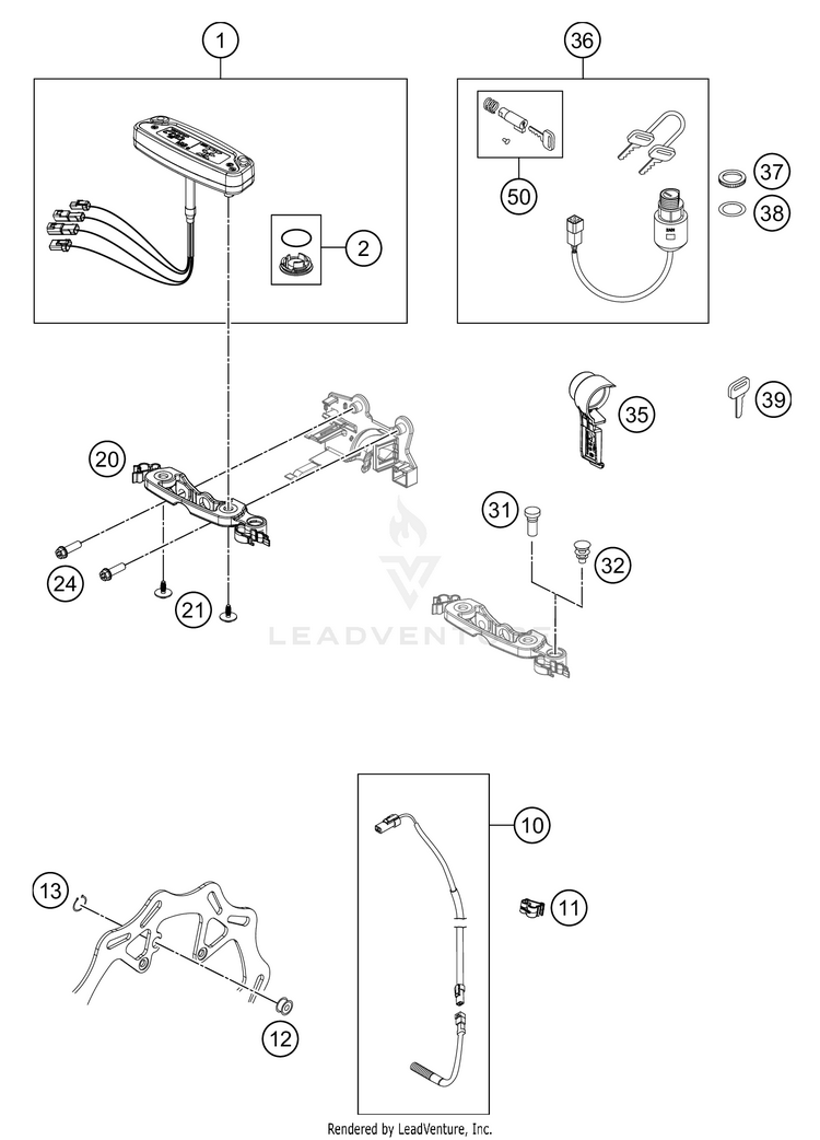 Instruments / Lock System FE 501s CHASSIS - 2021 Schematic