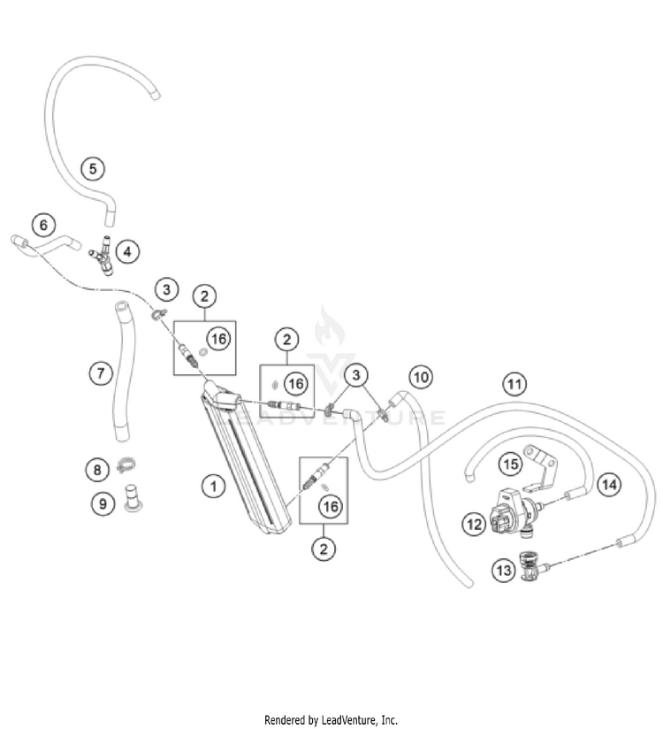 Evaporative Canister Schematic