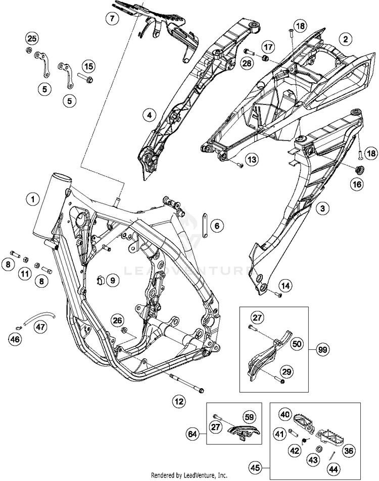 Frame FC 350 CHASSIS - 2014 Schematic