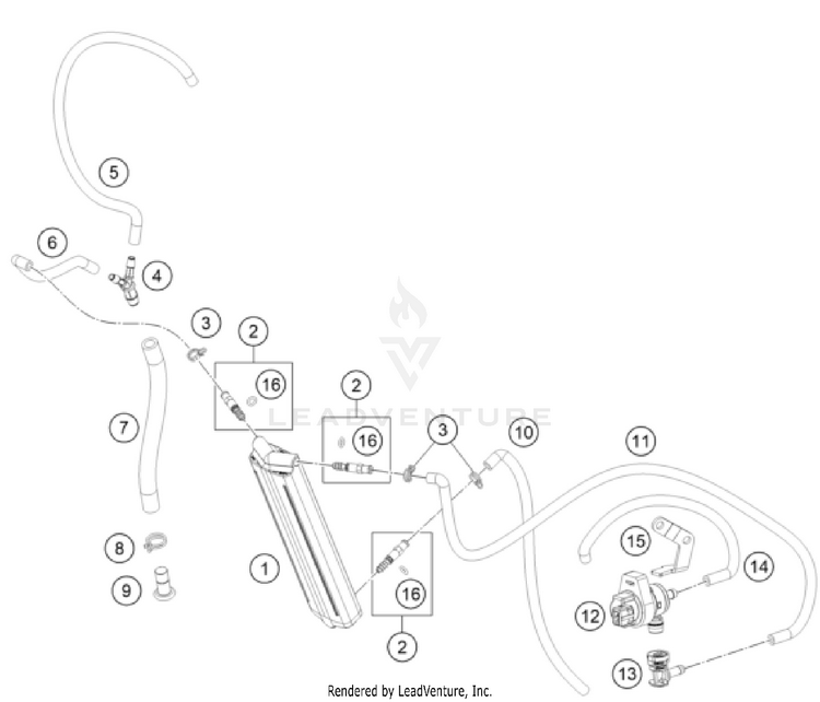 Evaporative Canister Schematic