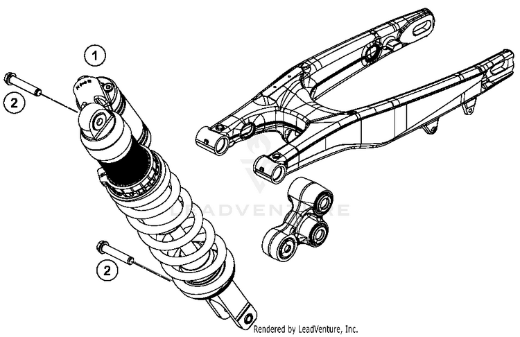Shock Absorber FE 501S CHASSIS - 2016 Schematic