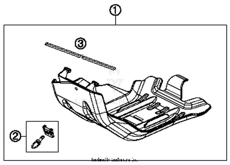 Engine Guard FE 501S CHASSIS - 2016 Schematic