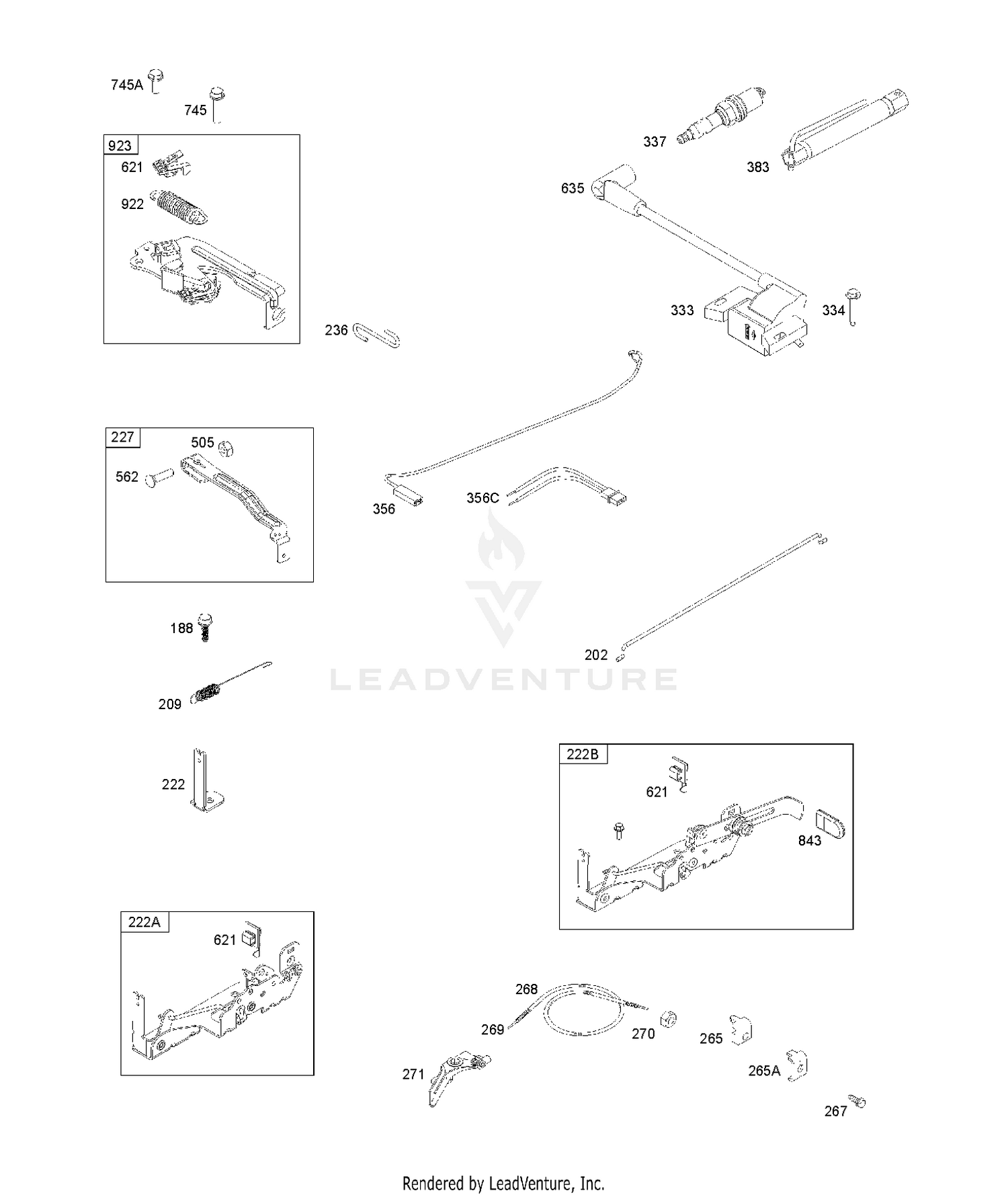 ARMATURE, CONTROLS, ELECTRICAL SYSTEM, GOVERNOR SPRING, IGNITION, SPARK PLUG 20