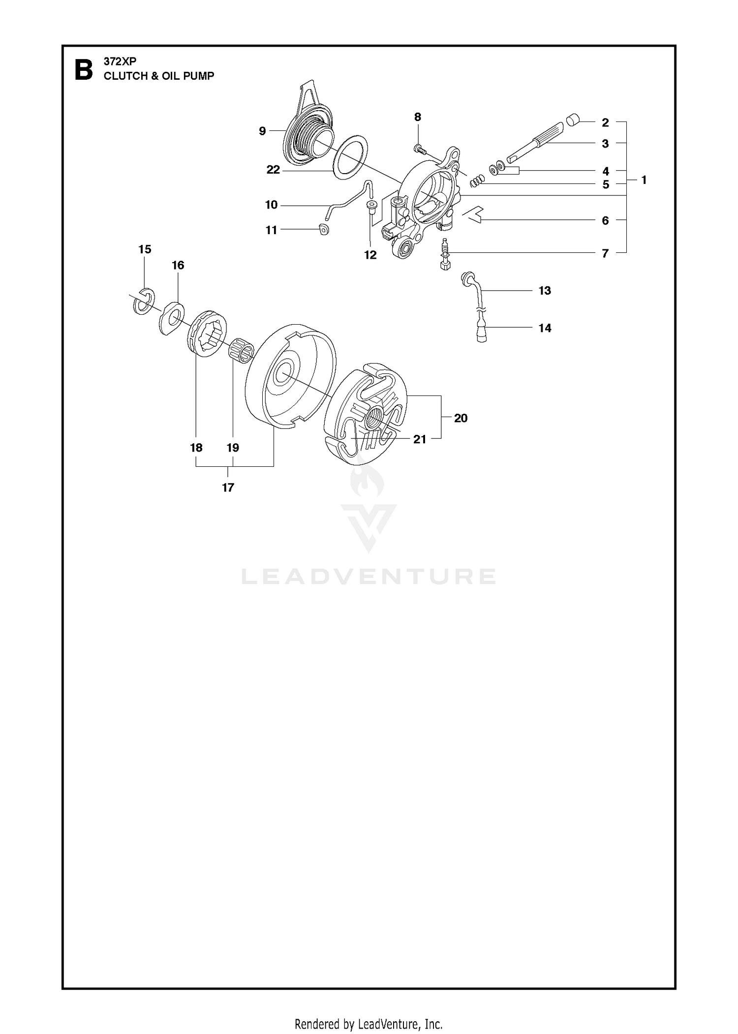 CLUTCH & OIL PUMP 3