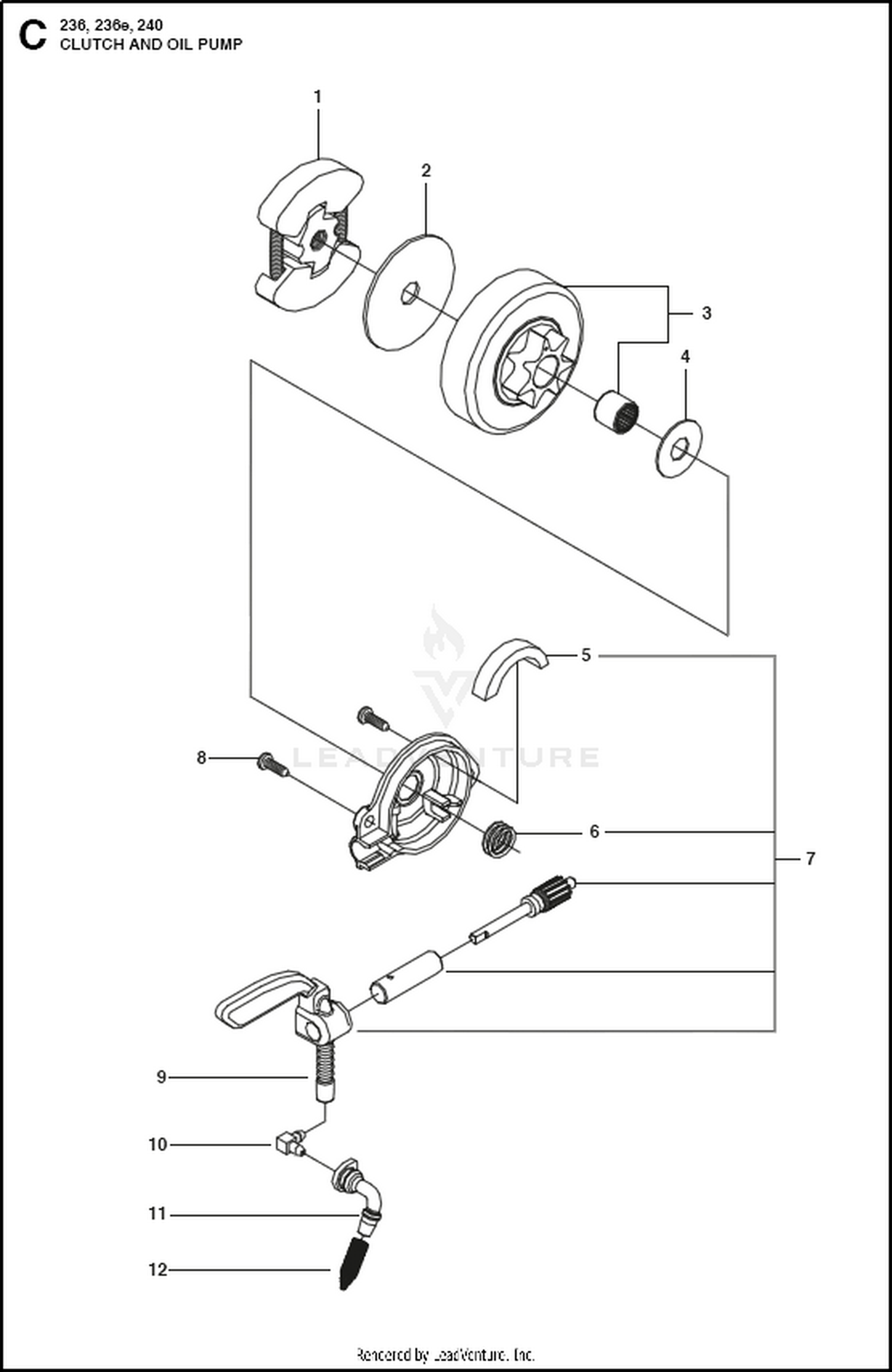 CLUTCH & OIL PUMP