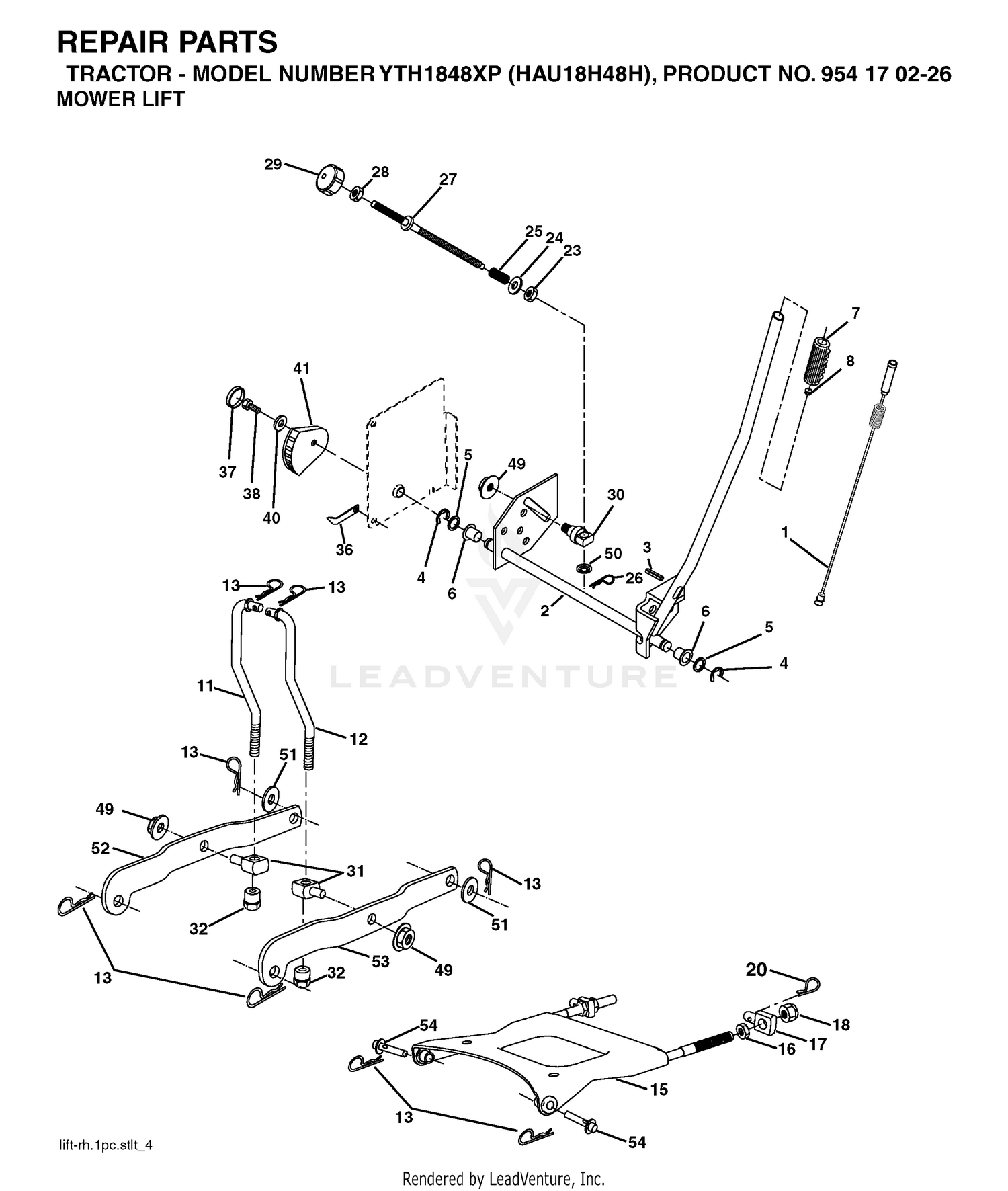 MOWER LIFT / DECK LIFT