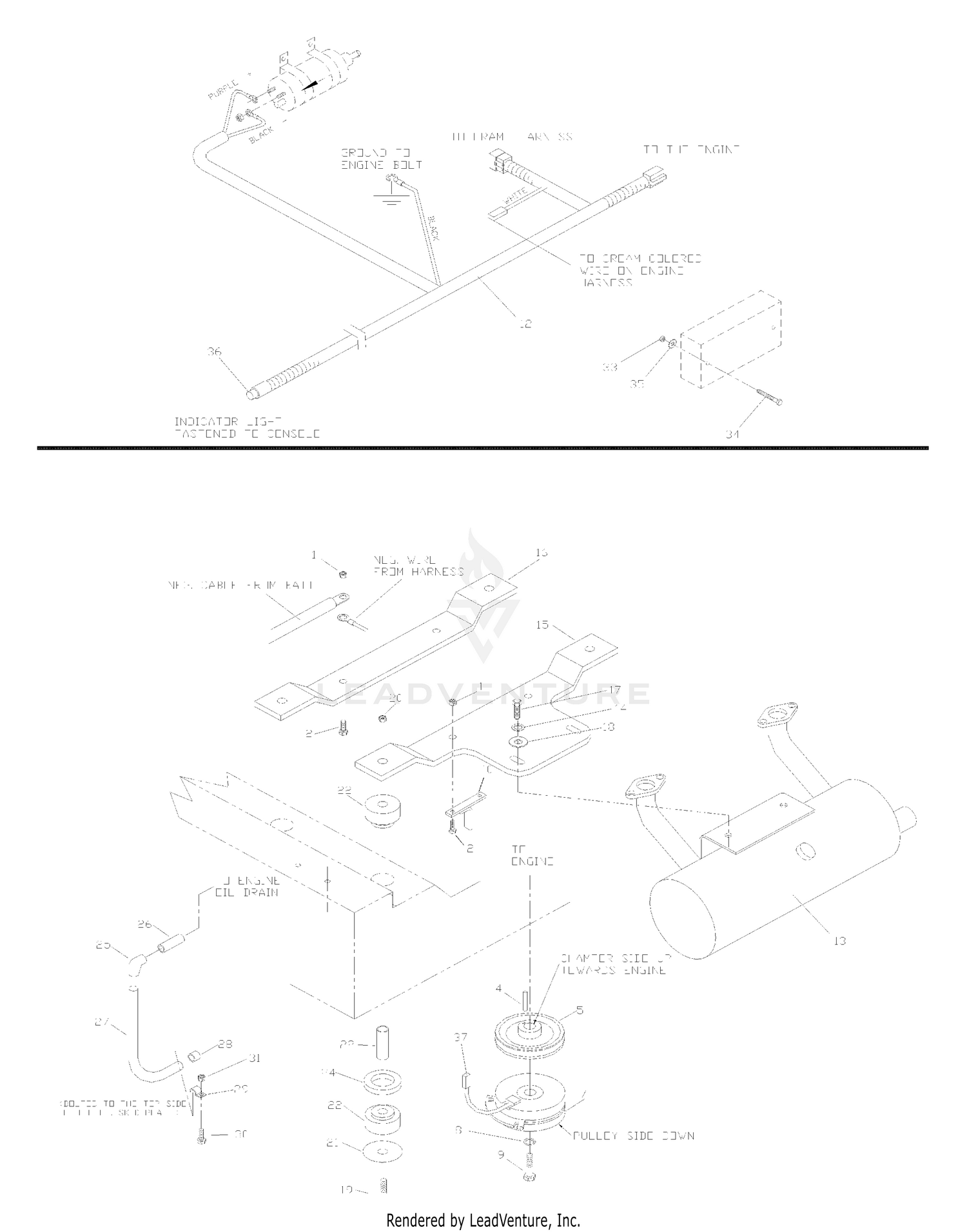 EFI Engine Assembly