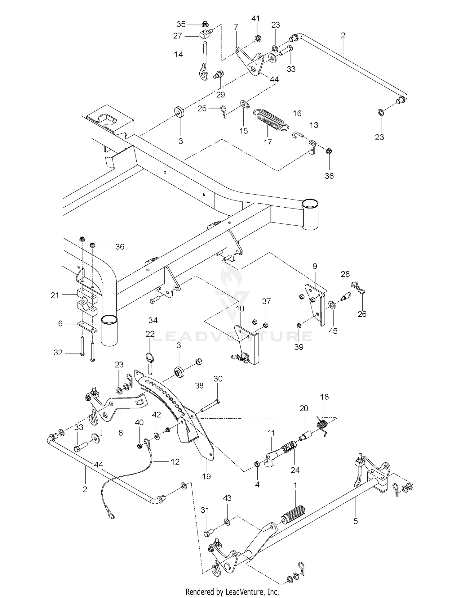 MOWER LIFT / DECK LIFT