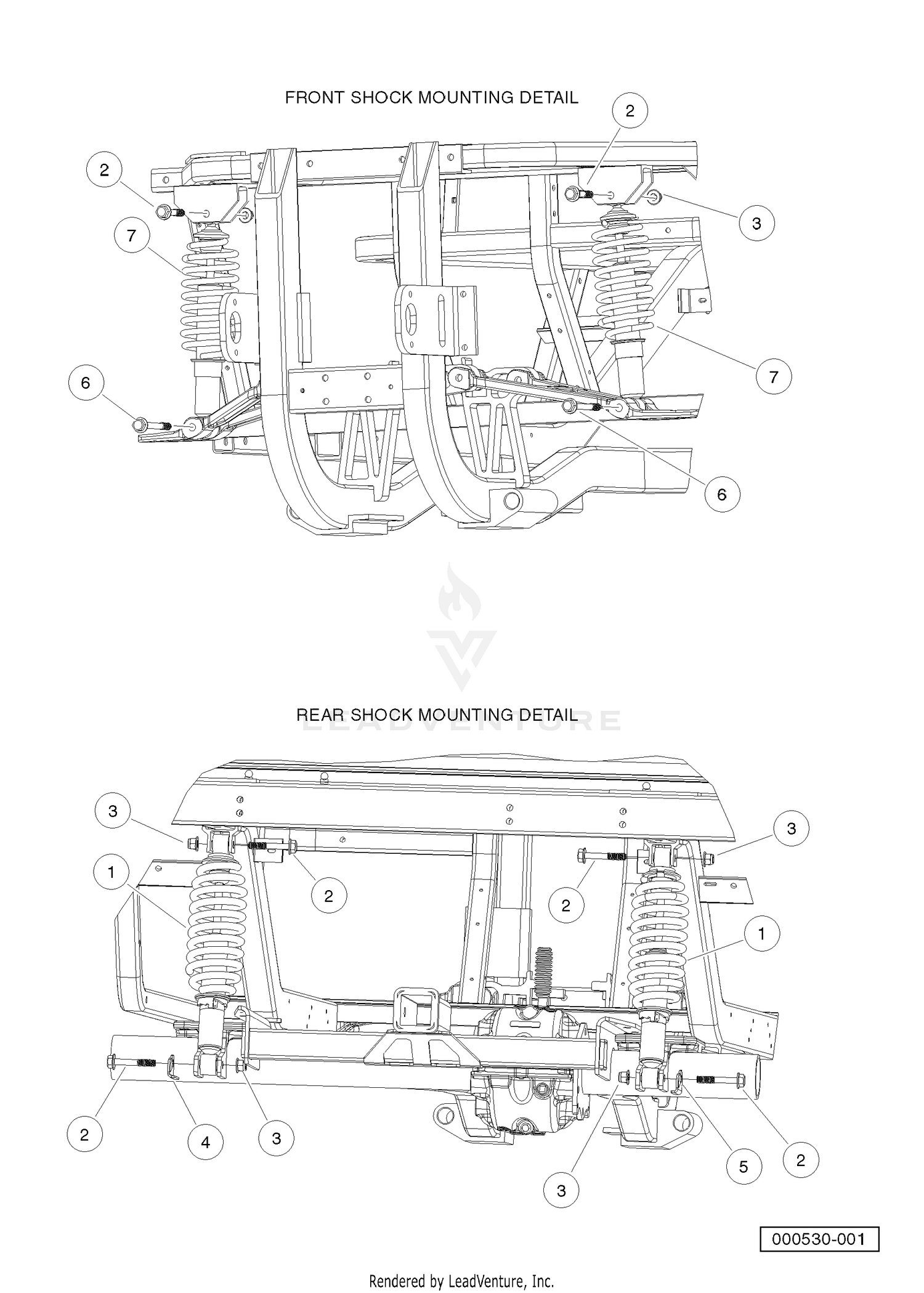 Shock Absorbers - Standard