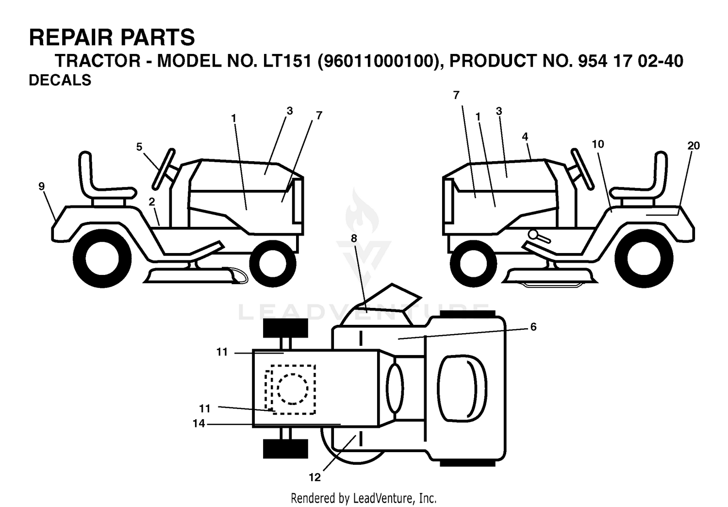 Assembly diagram