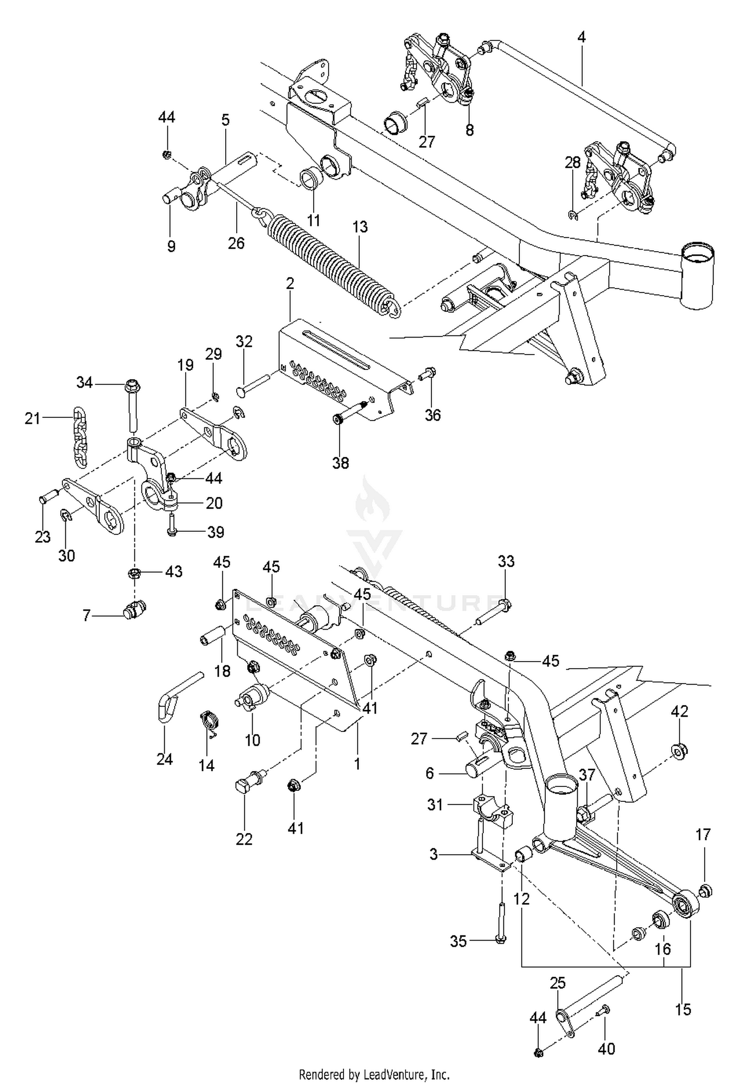 MOWER LIFT / DECK LIFT
