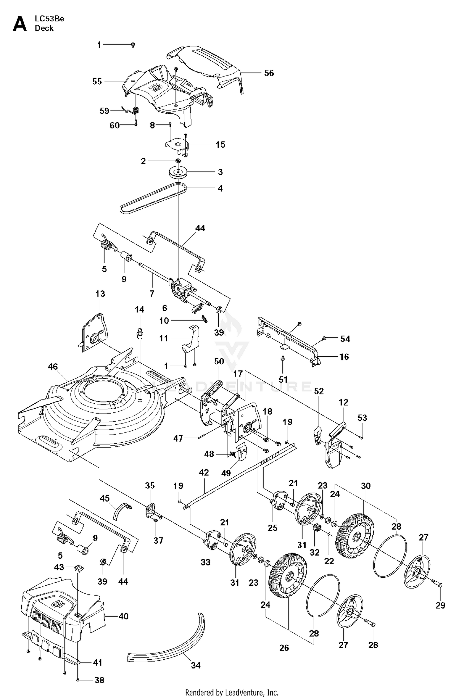 MOWER DECK / CUTTING DECK