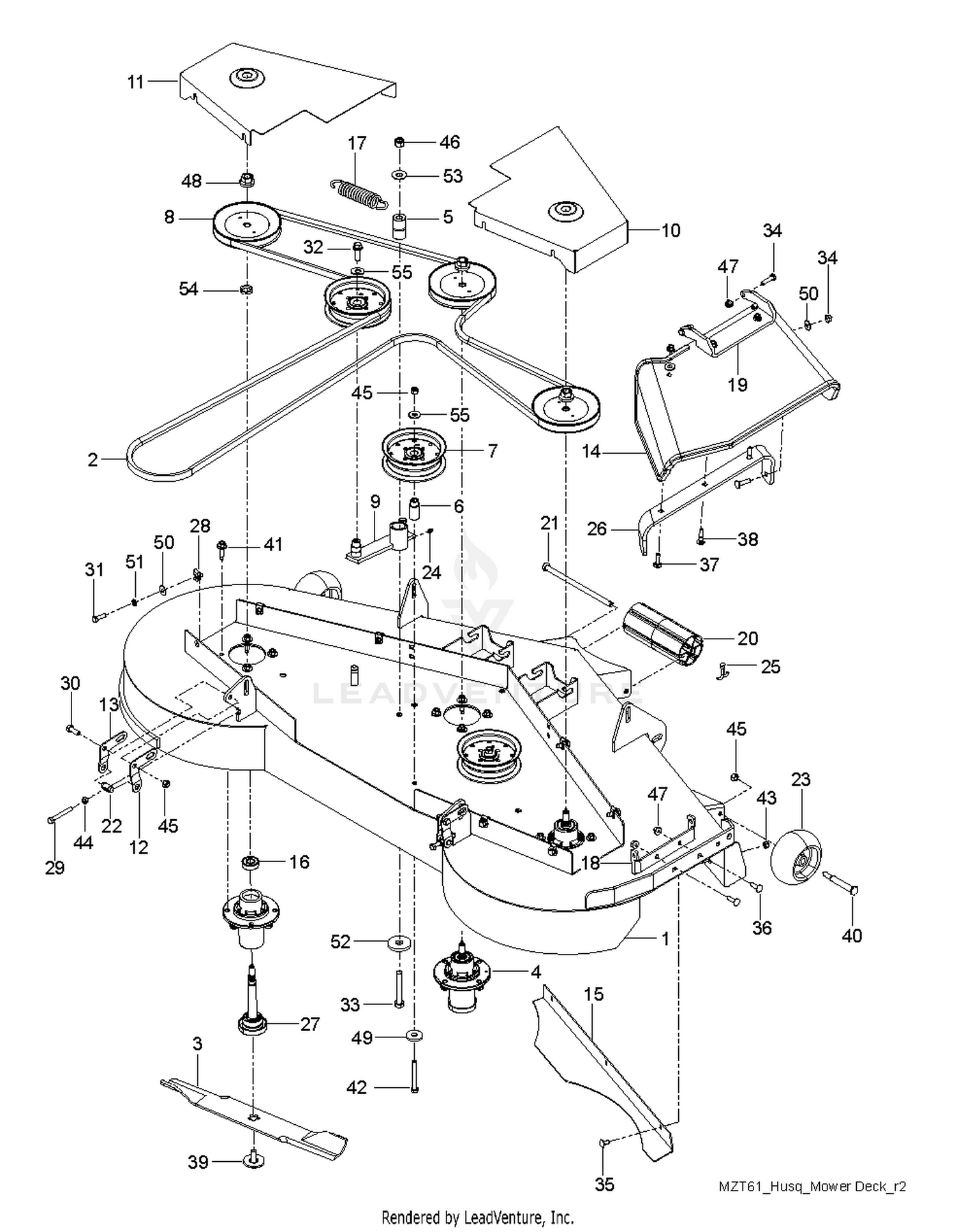 MOWER DECK / CUTTING DECK