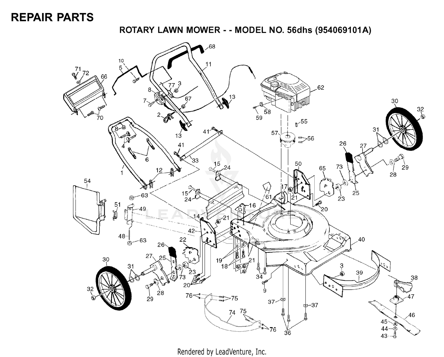 REPAIR PARTS