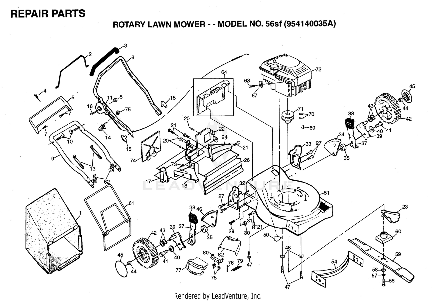 REPAIR PARTS