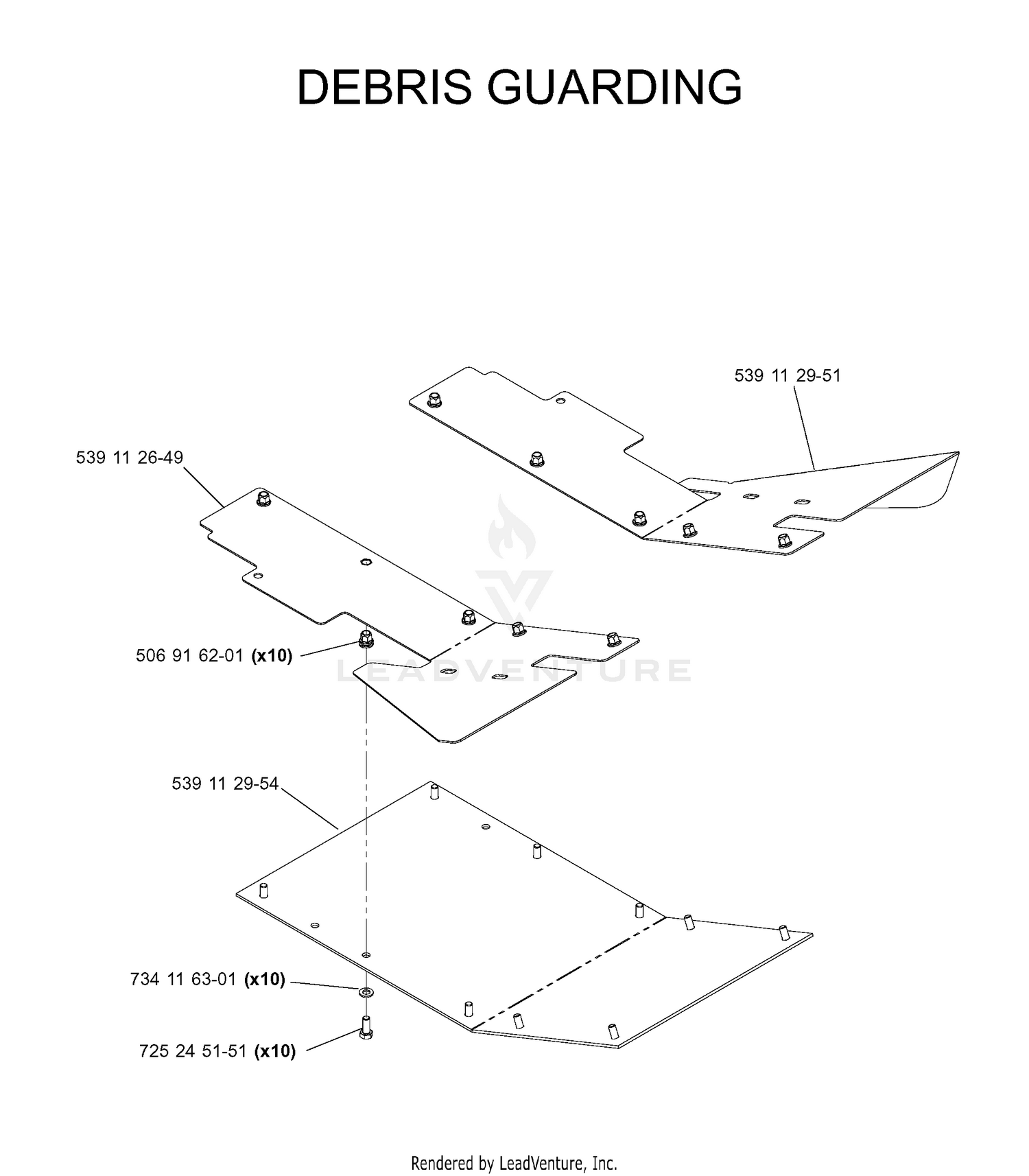 DEBRIS SHIELD