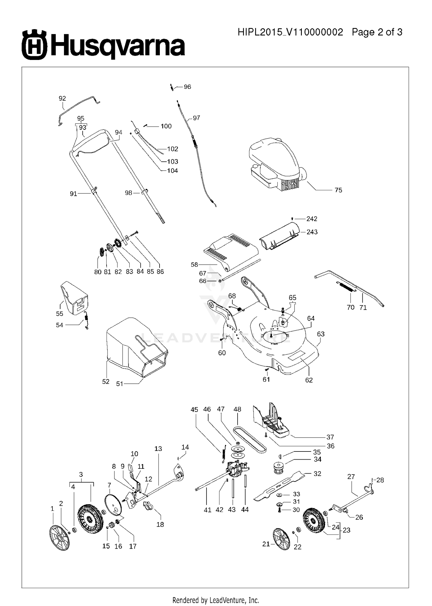 Assembly diagram