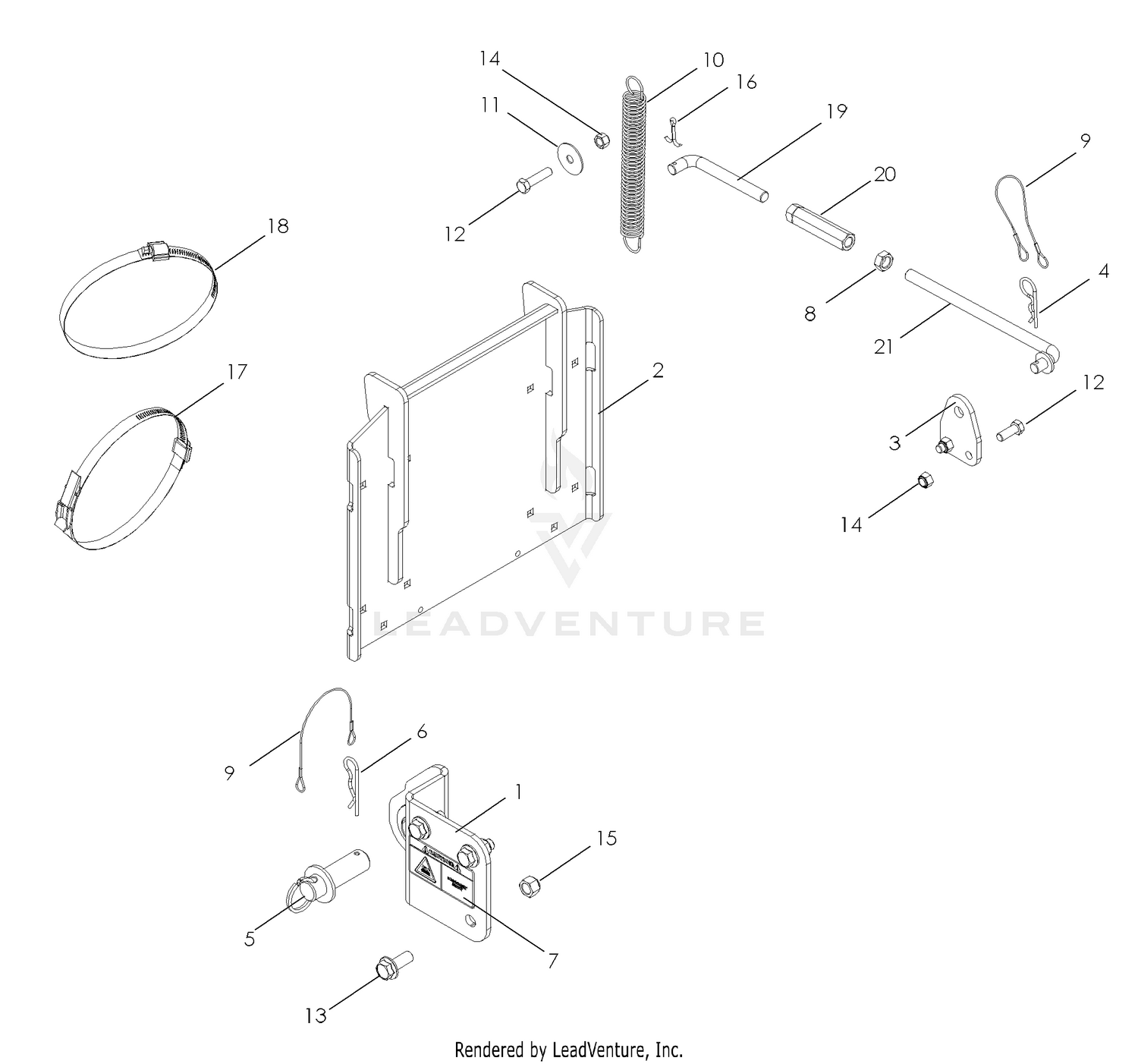 HCS13 - Mounting Kit