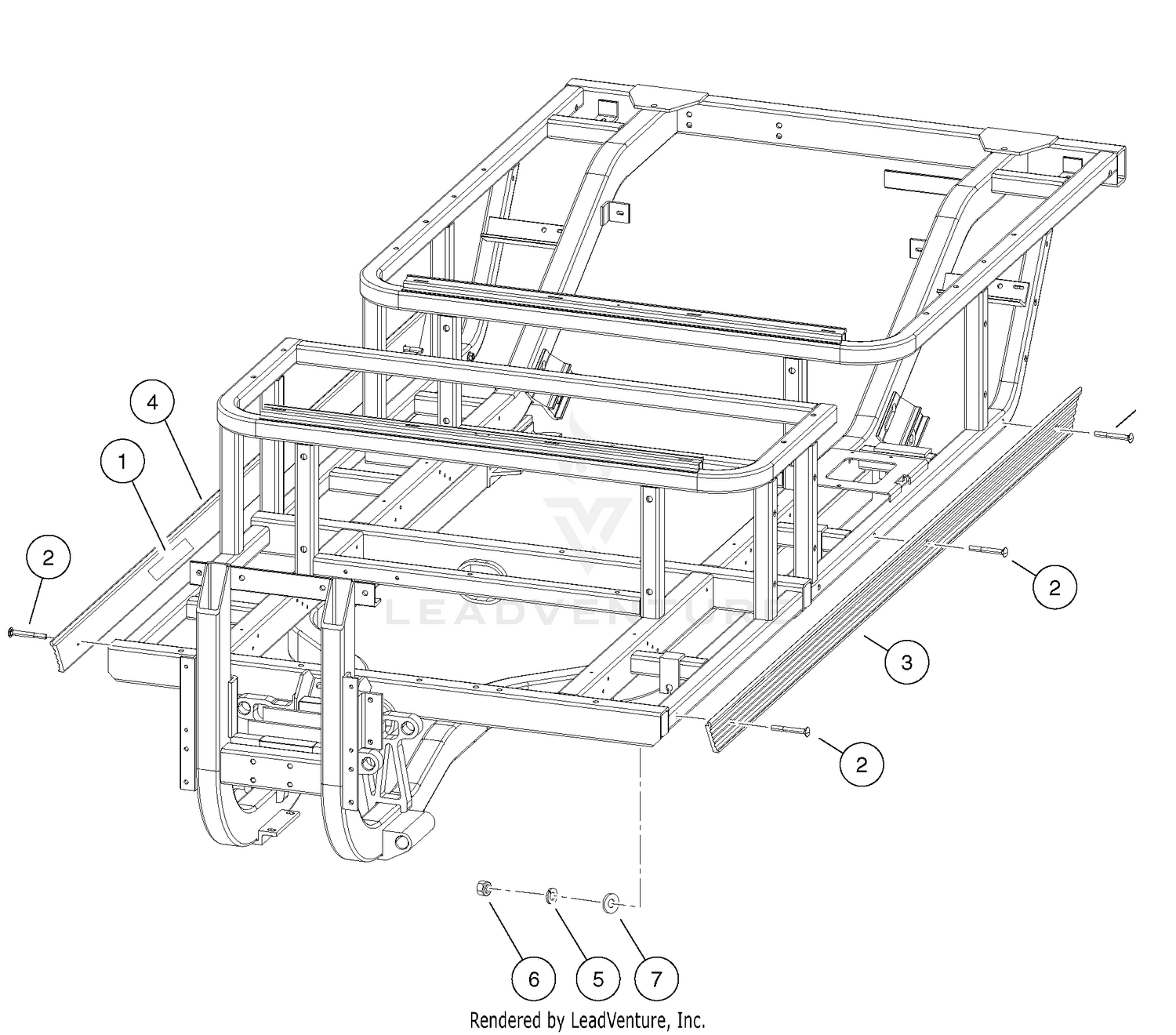 Side Stringers-4 Passangers Vehicles