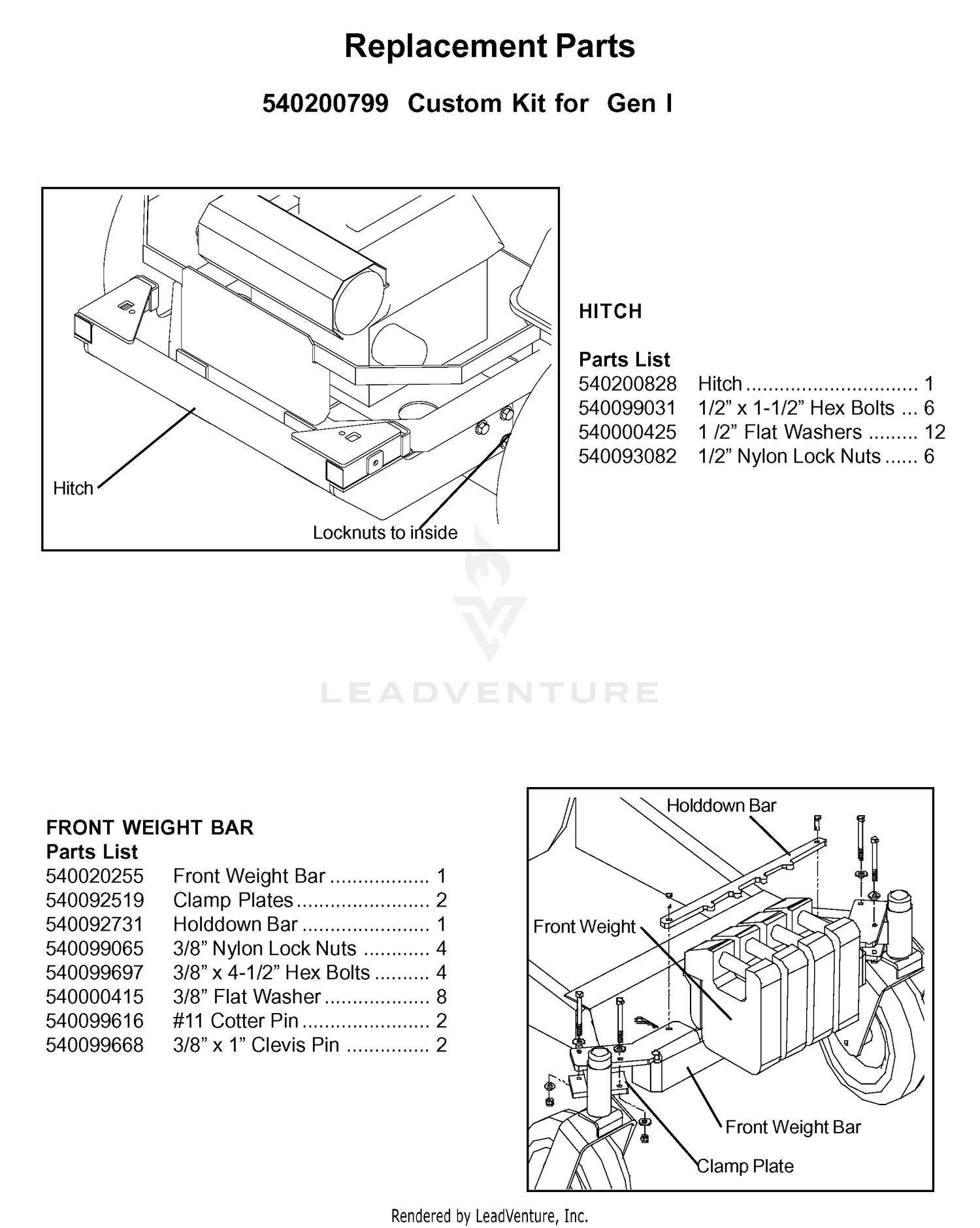 Assembly diagram