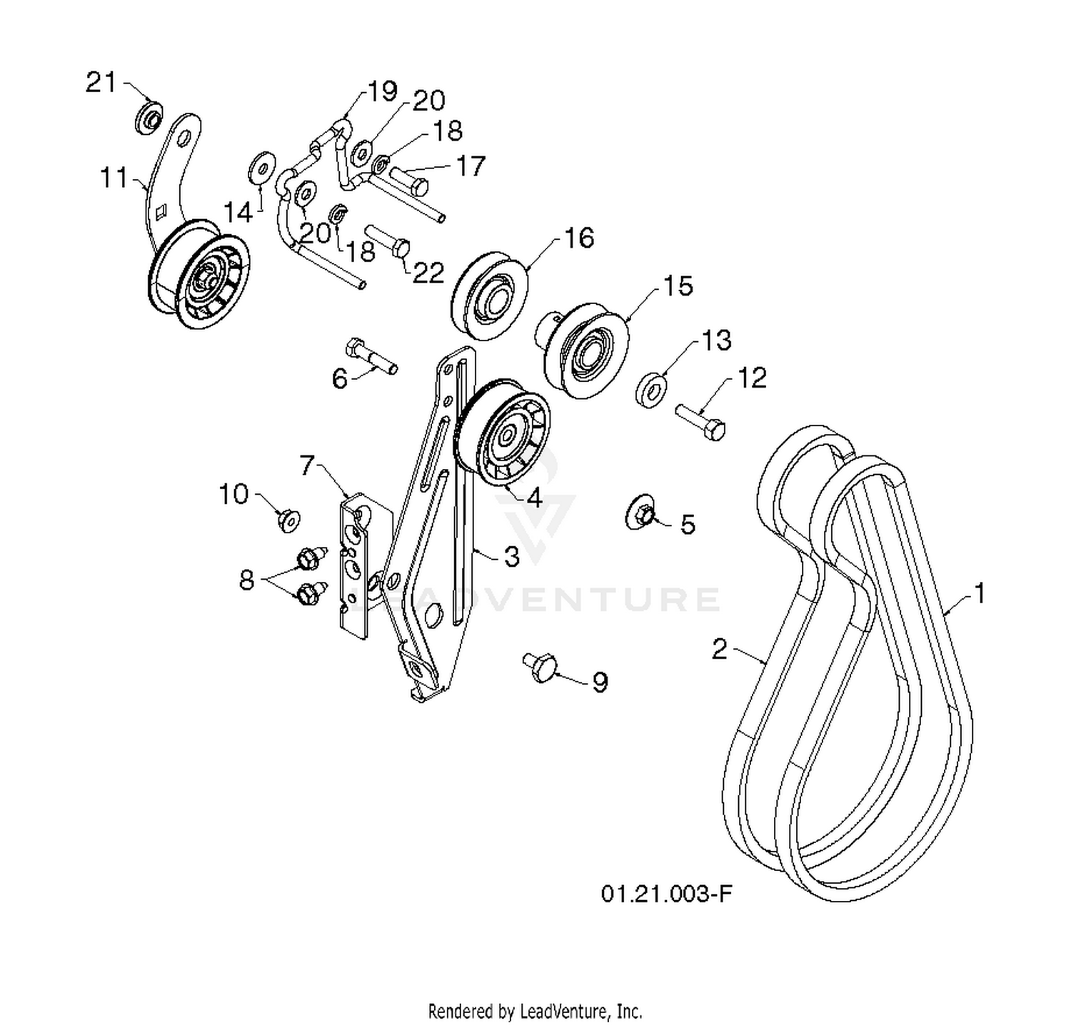 "CHASSIS, ENGINE & PULLEYS"