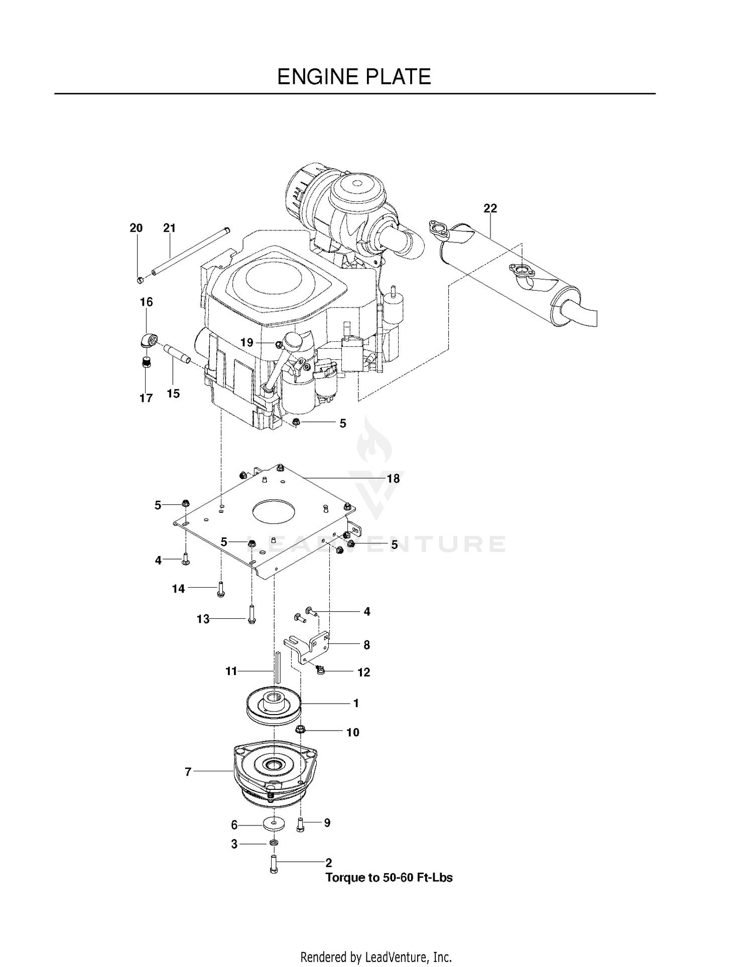 ENGINE PLATE