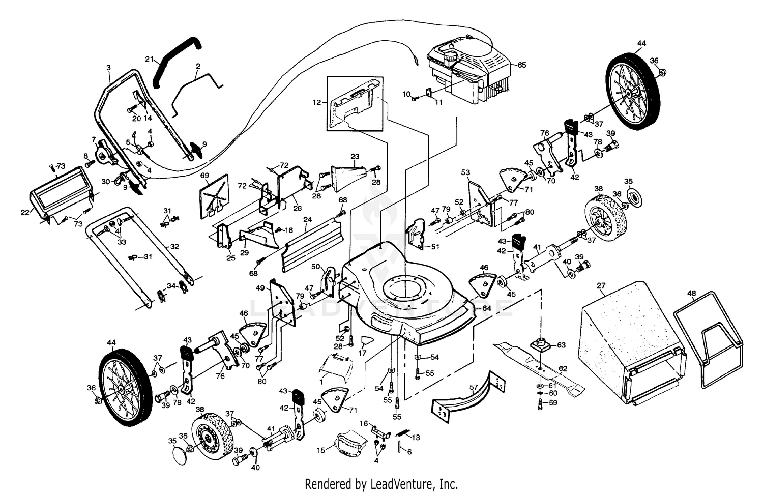 Rotary Lawn Mower