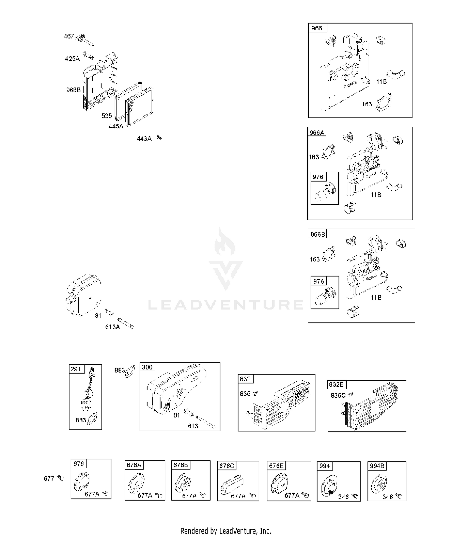 AIR CLEANER, EXHAUST SYSTEM 2