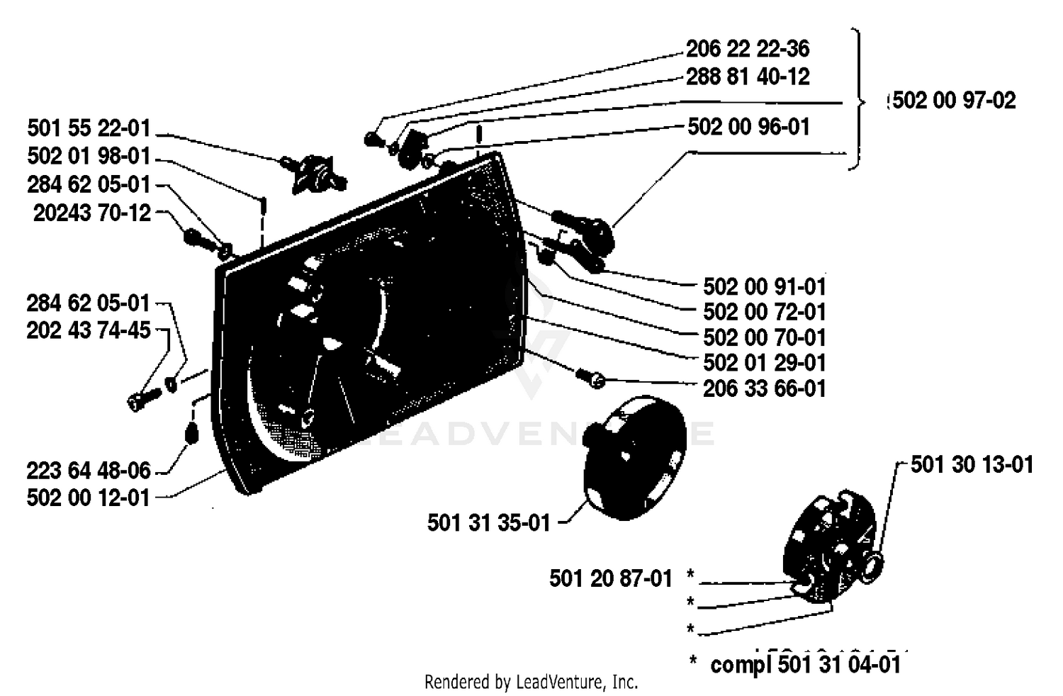 Back Plate Assembly