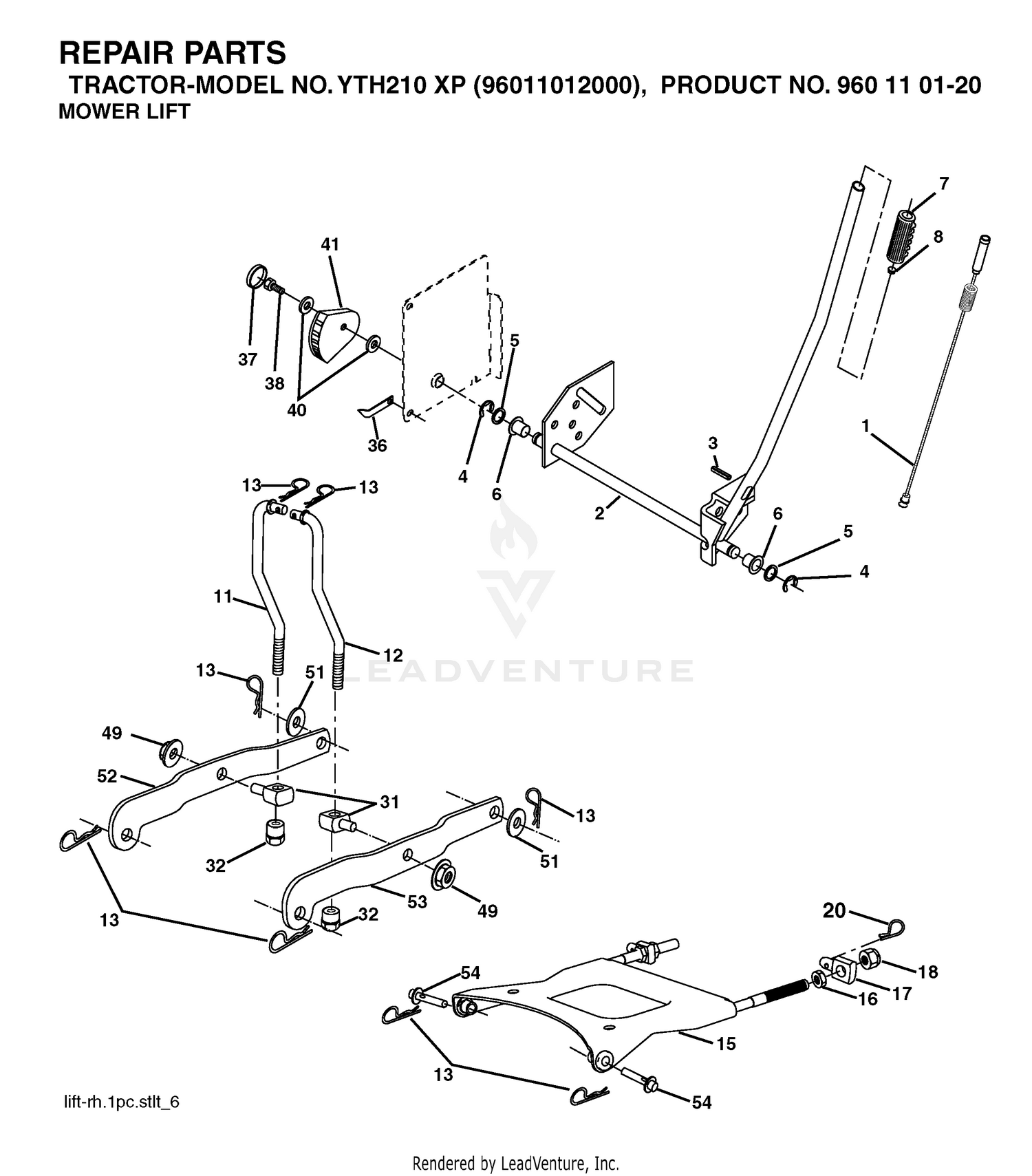 MOWER LIFT / DECK LIFT
