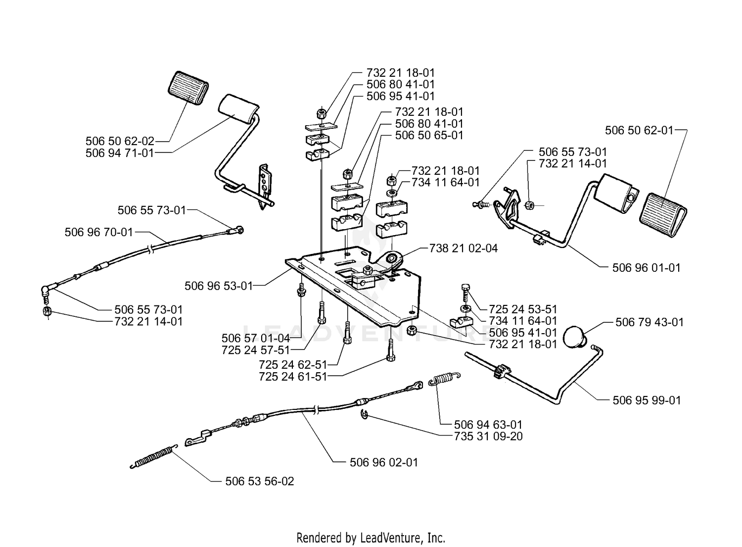Pedals & Cables