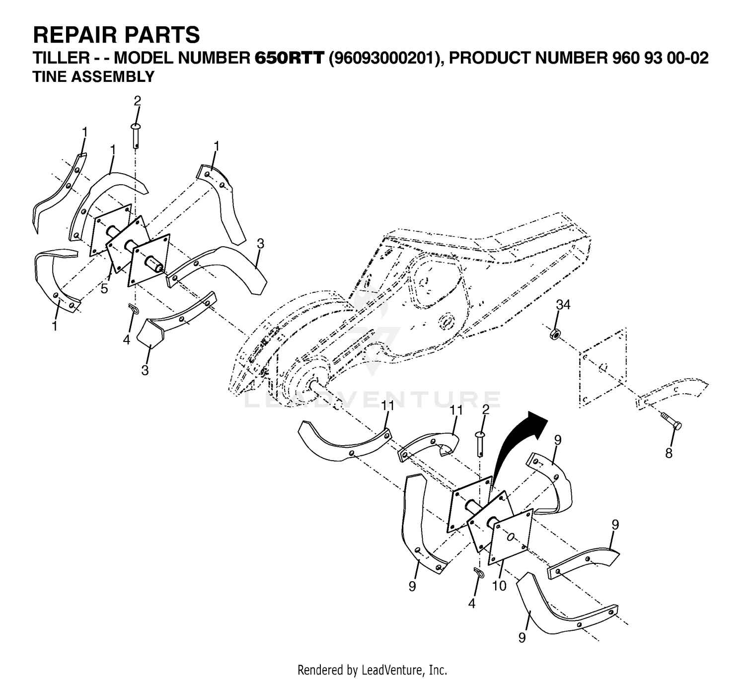 TINE ASSEMBLY