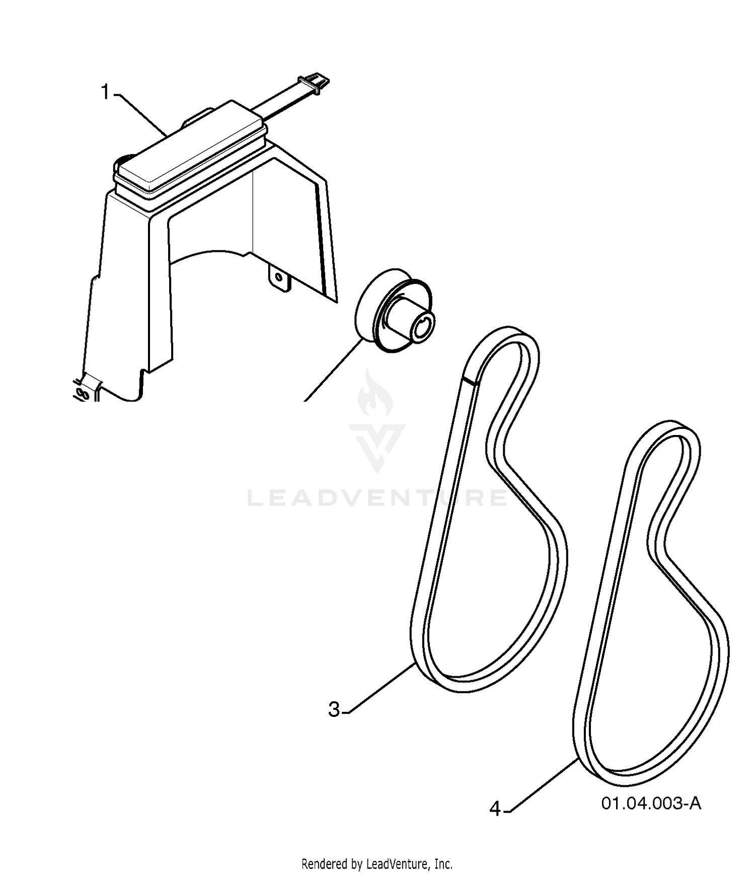 Chassis / Engine / Pulleys