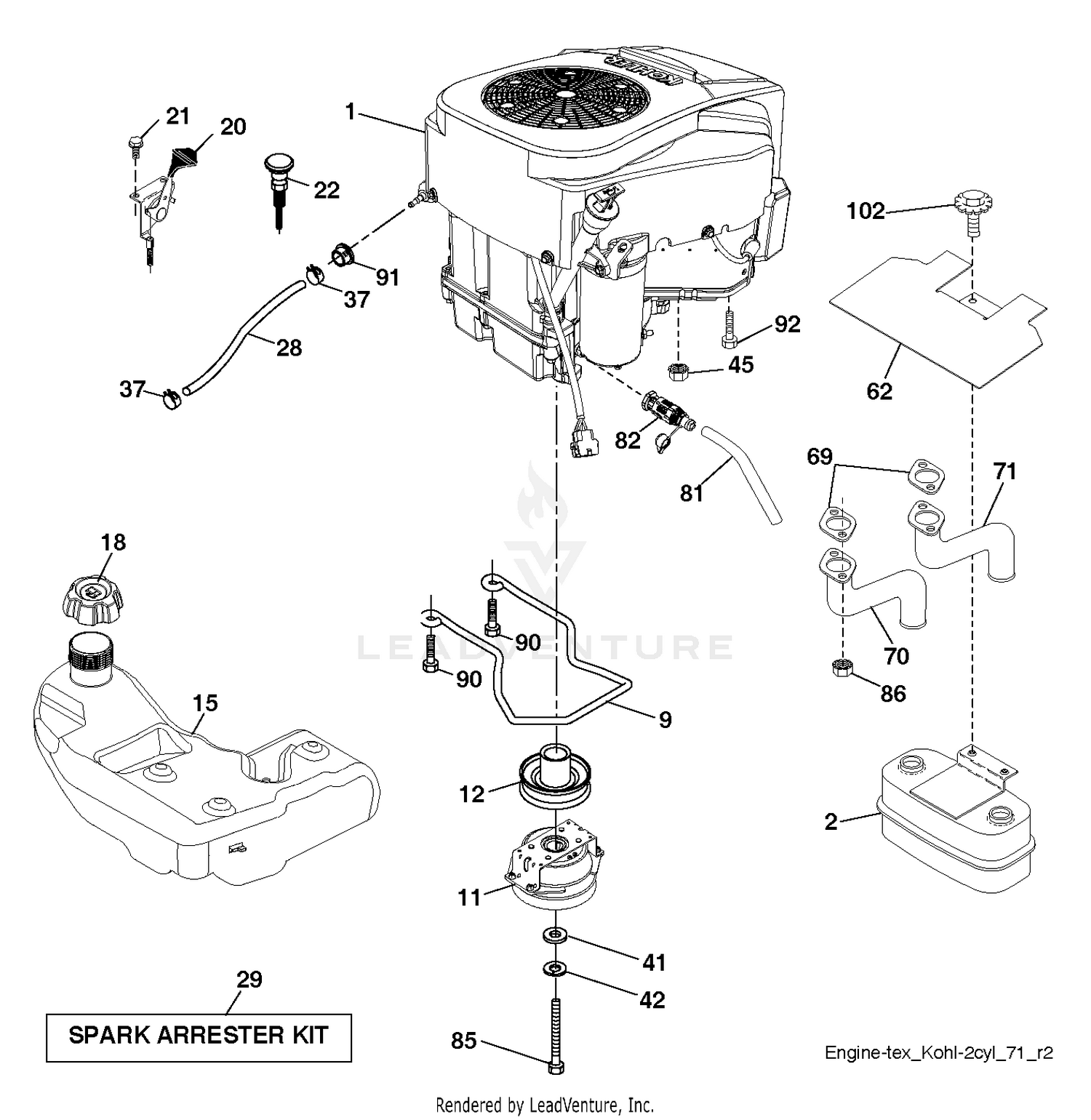 Assembly diagram