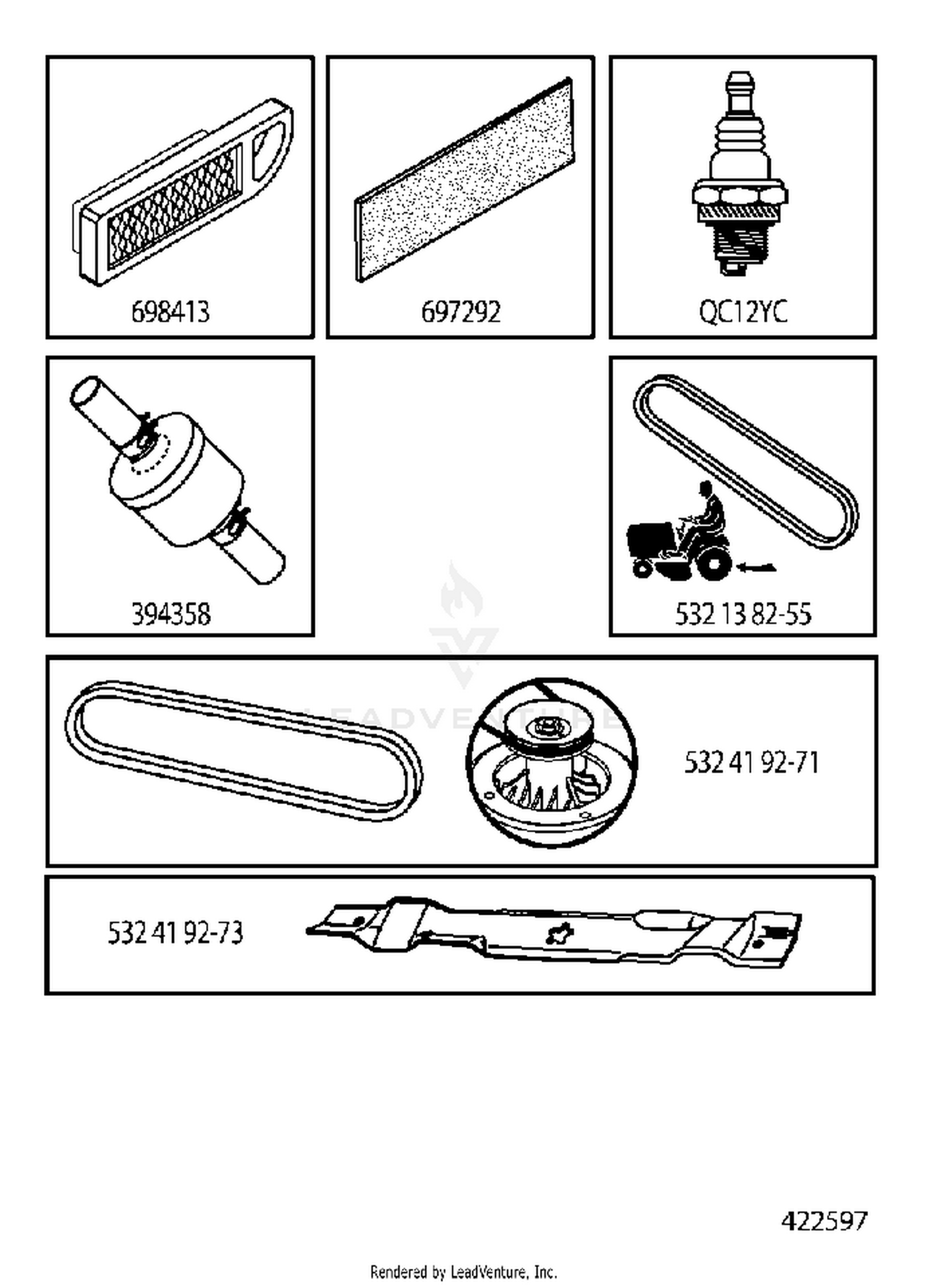 FREQUENTLY USED PARTS