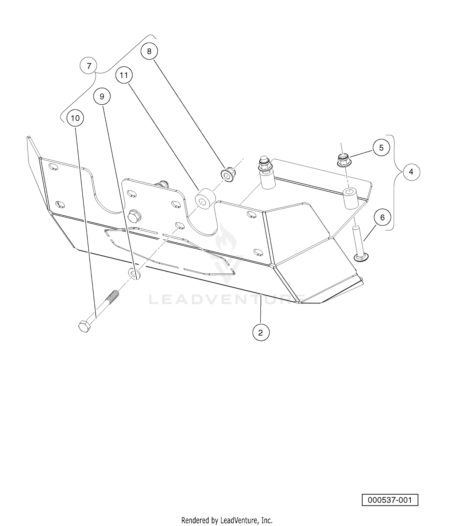 STEEL SKID PLATE