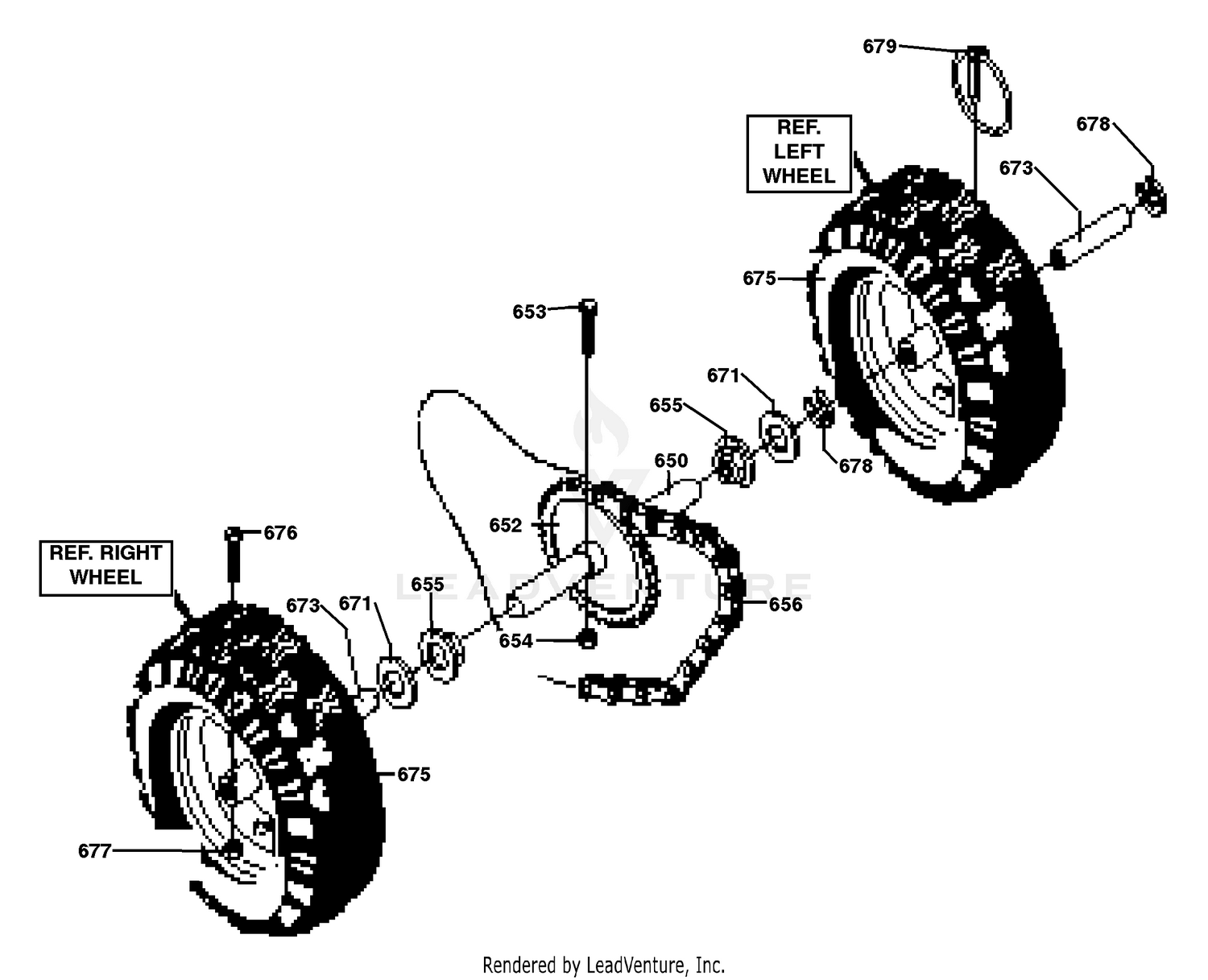 Wheels Assembly