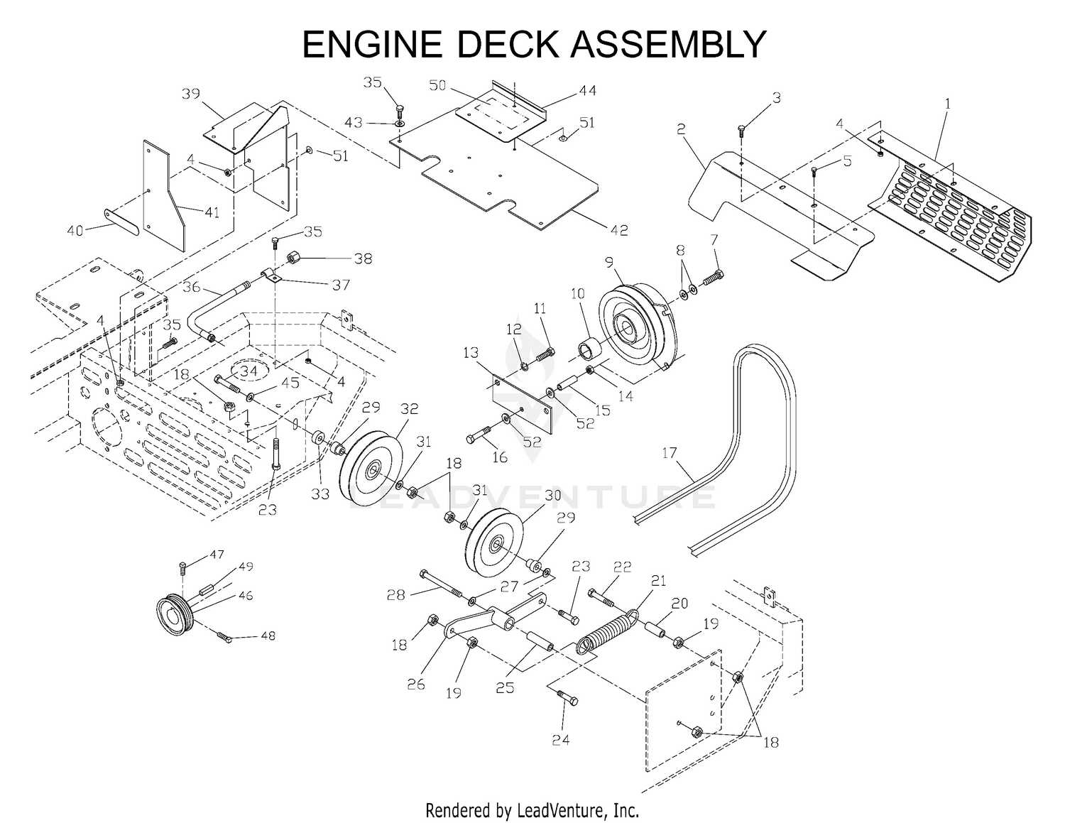MOWER DECK / CUTTING DECK