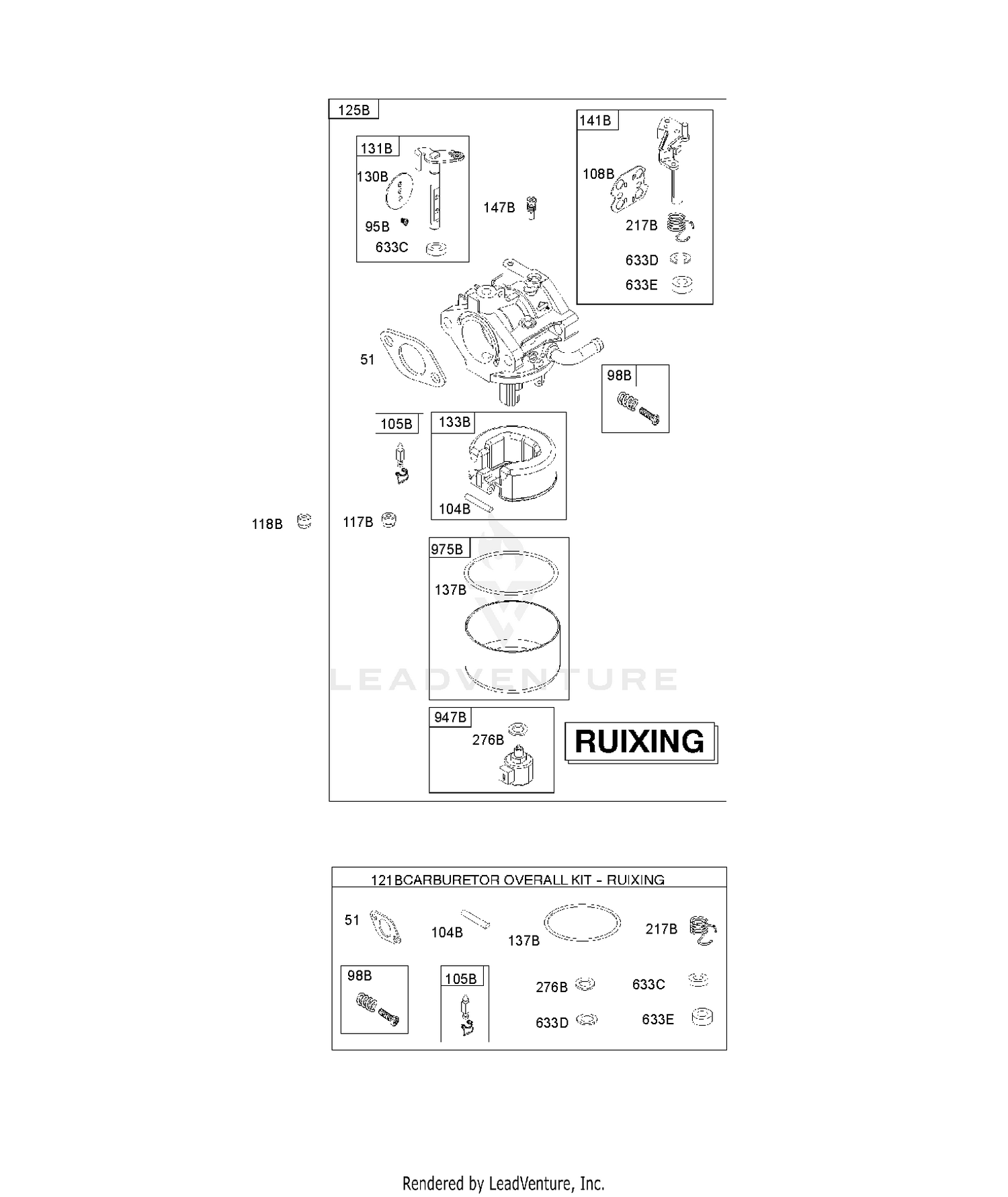 CARBURETOR - RUIXING