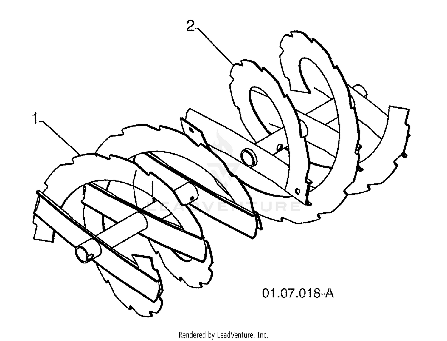 Auger Housing / Impeller Assembly