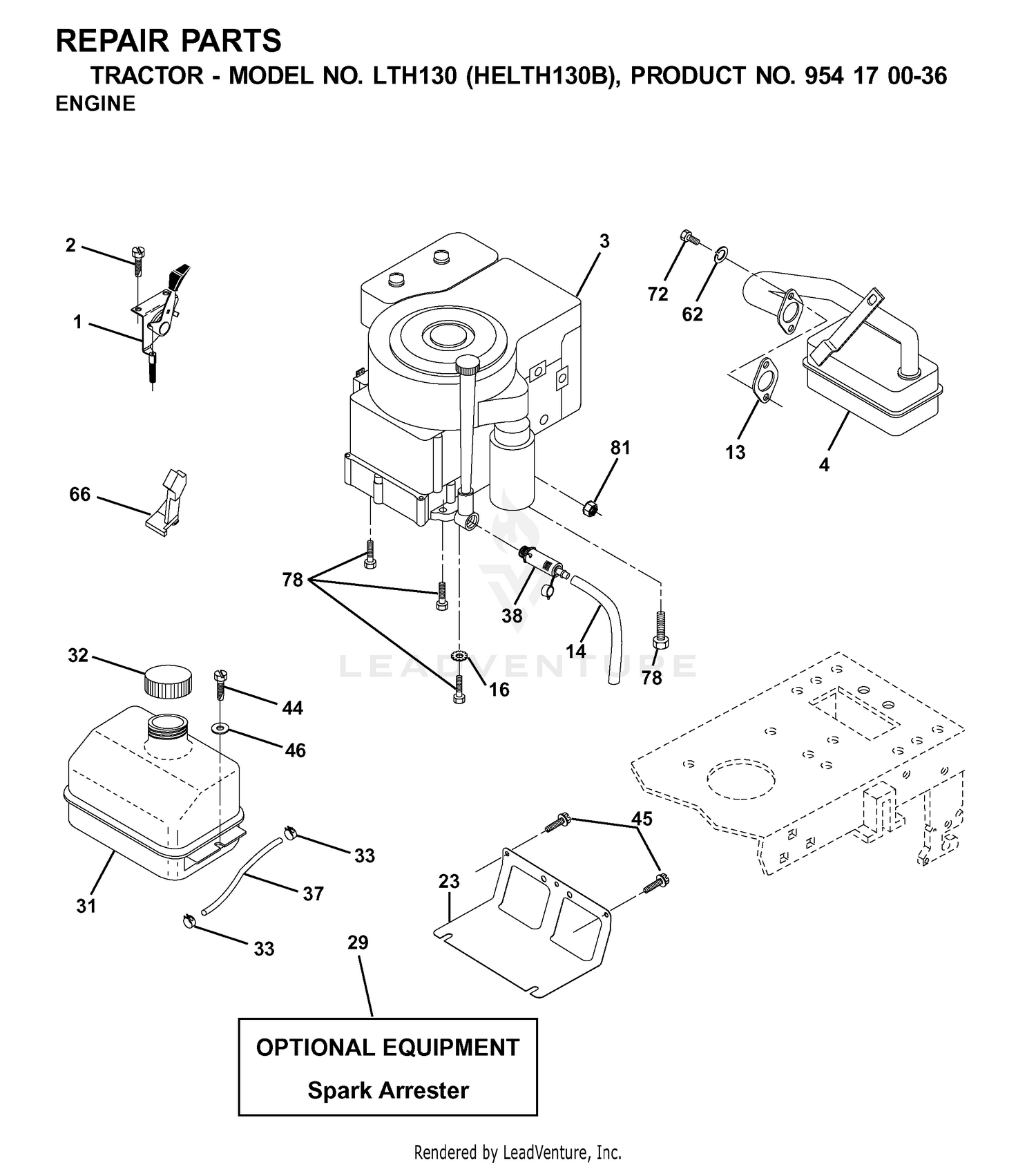ENGINE & CUTTING EQUIPMENT