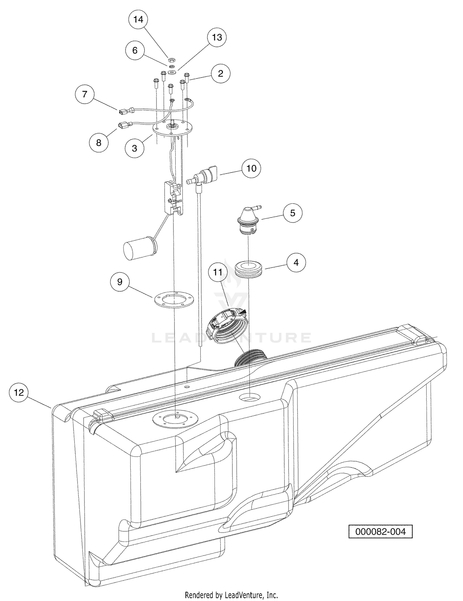 Fuel Tank - Gasoline Vehicles