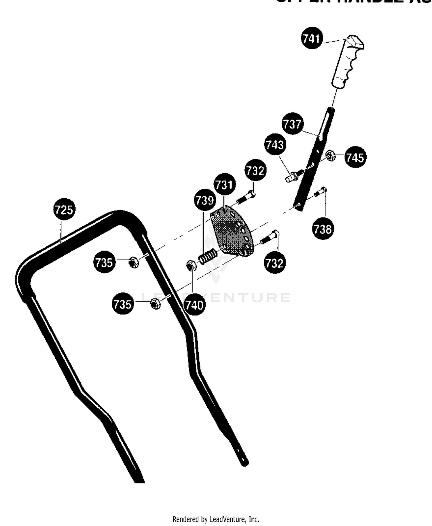 Upper Handle Assembly
