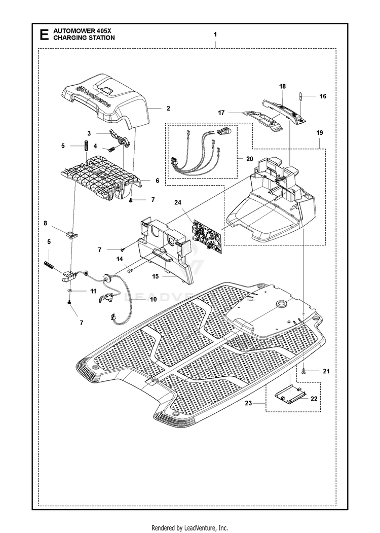 Husqvarna AUTOMOWER 405X Robotic Lawn Mower Partswarehouse