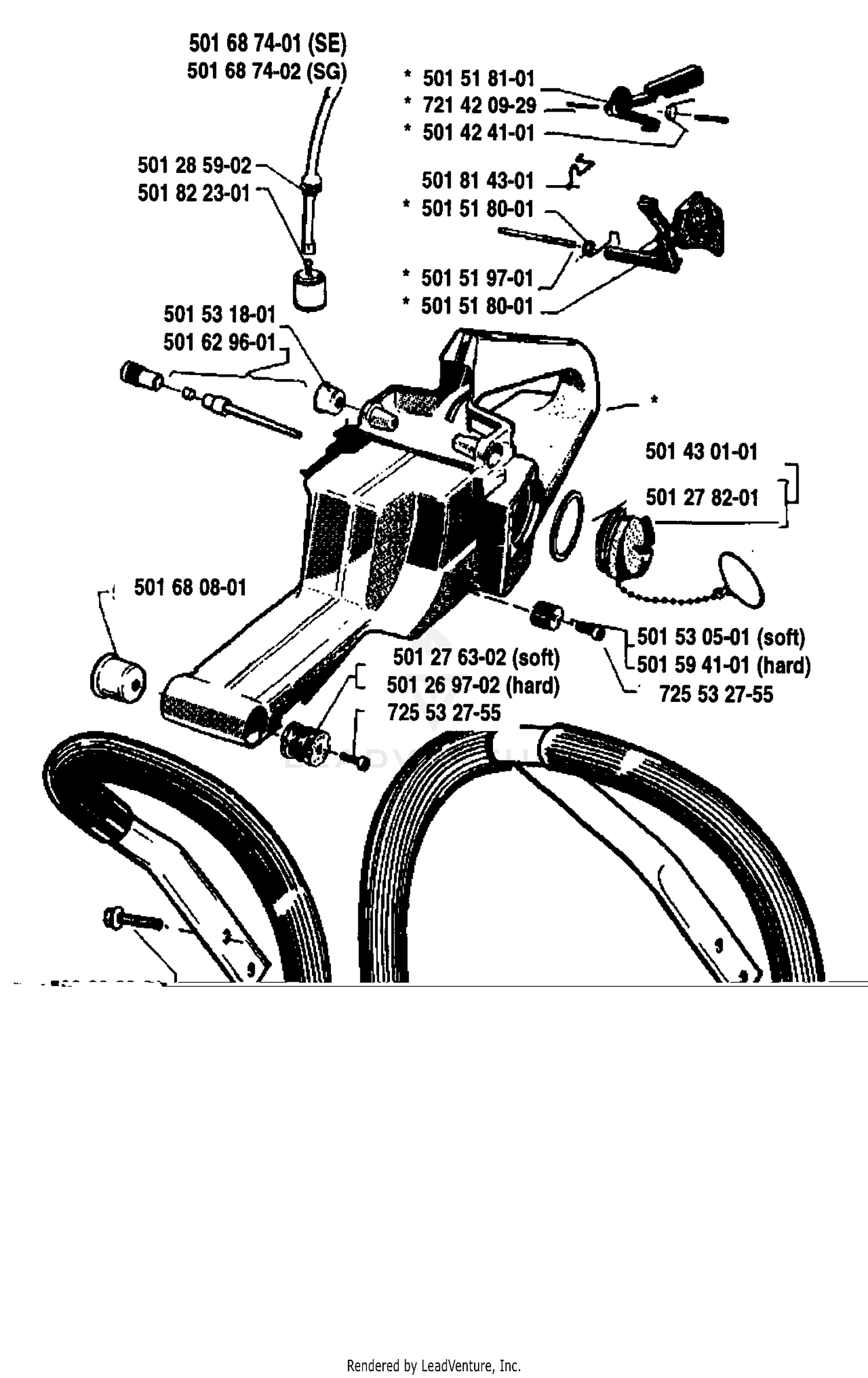 Front/Handle/Tank Assembly